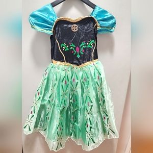 Princess costumes dress Anna from Frozen